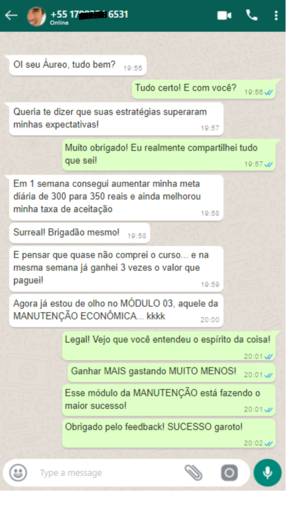 Módulo 02 Método de Faturamento DINÂMICO Motorista Estratégico