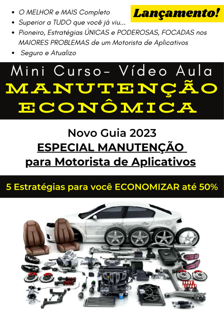 ESPECIAL Manutenção Para Motorista de Aplicativos